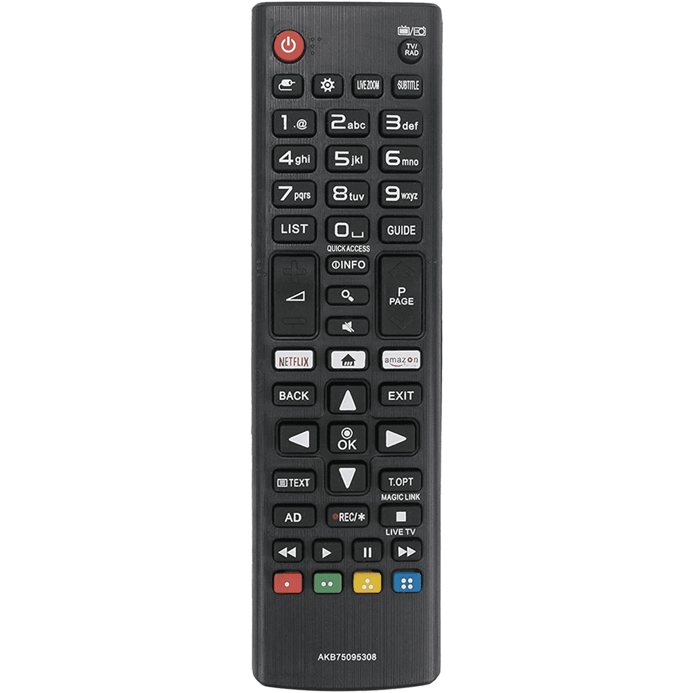 LG TV Remote Control Black Model AKB75095308 Smart ConneXXionZ N V